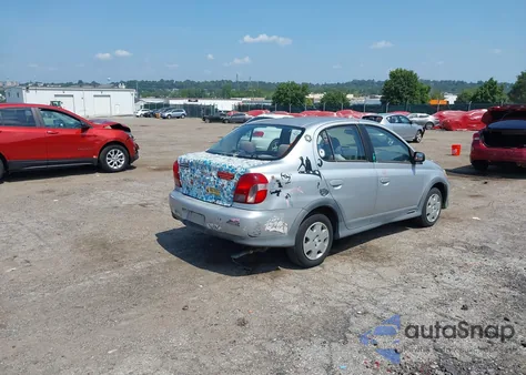 2000 Toyota Echo from USA, damaged, VIN JTDBT1230Y0002176
